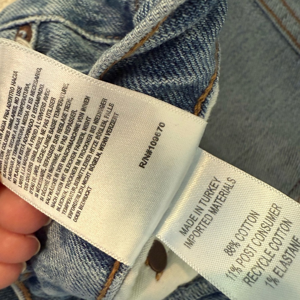 Agolde Denim Blue Jeans